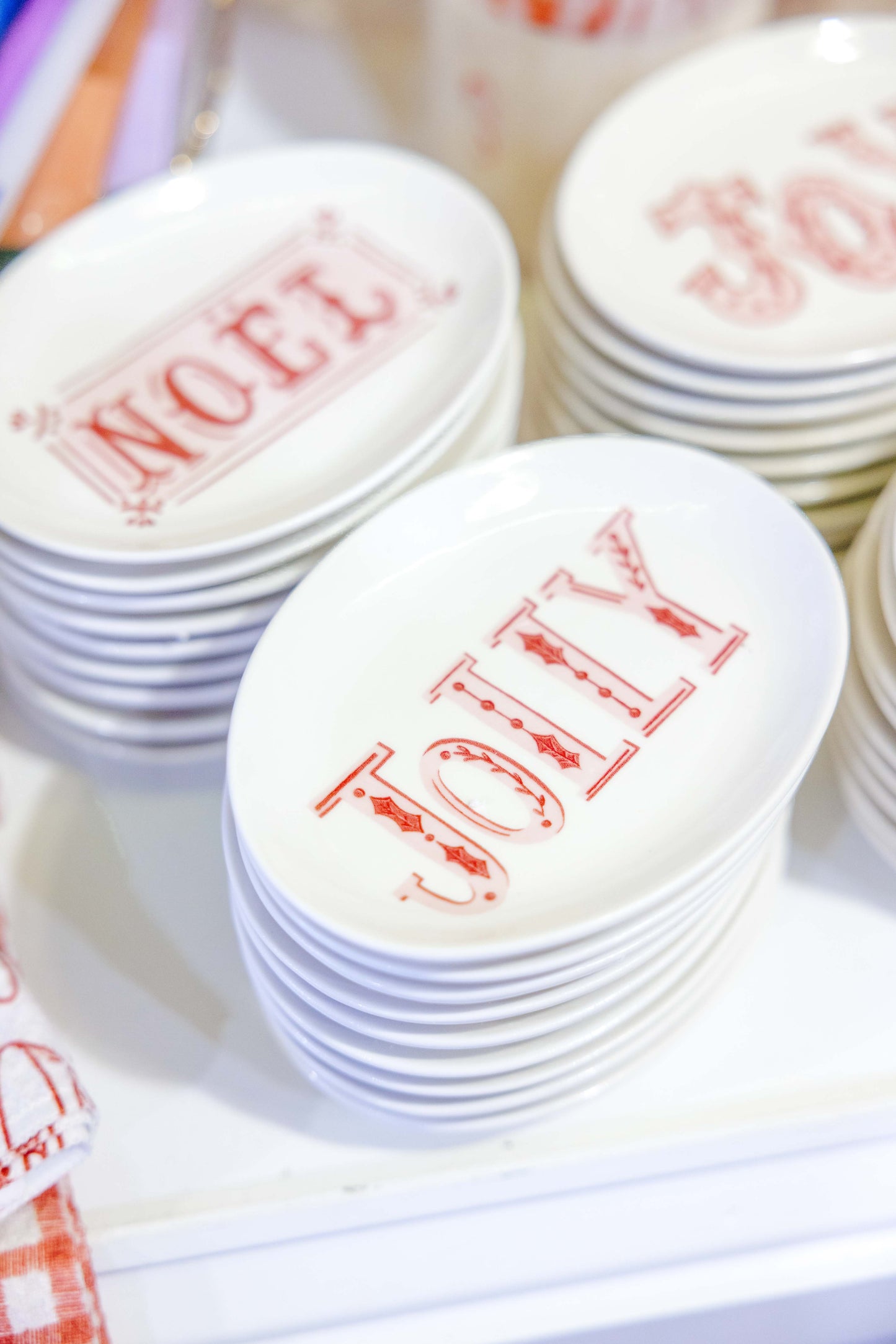 Holiday Stoneware Plate