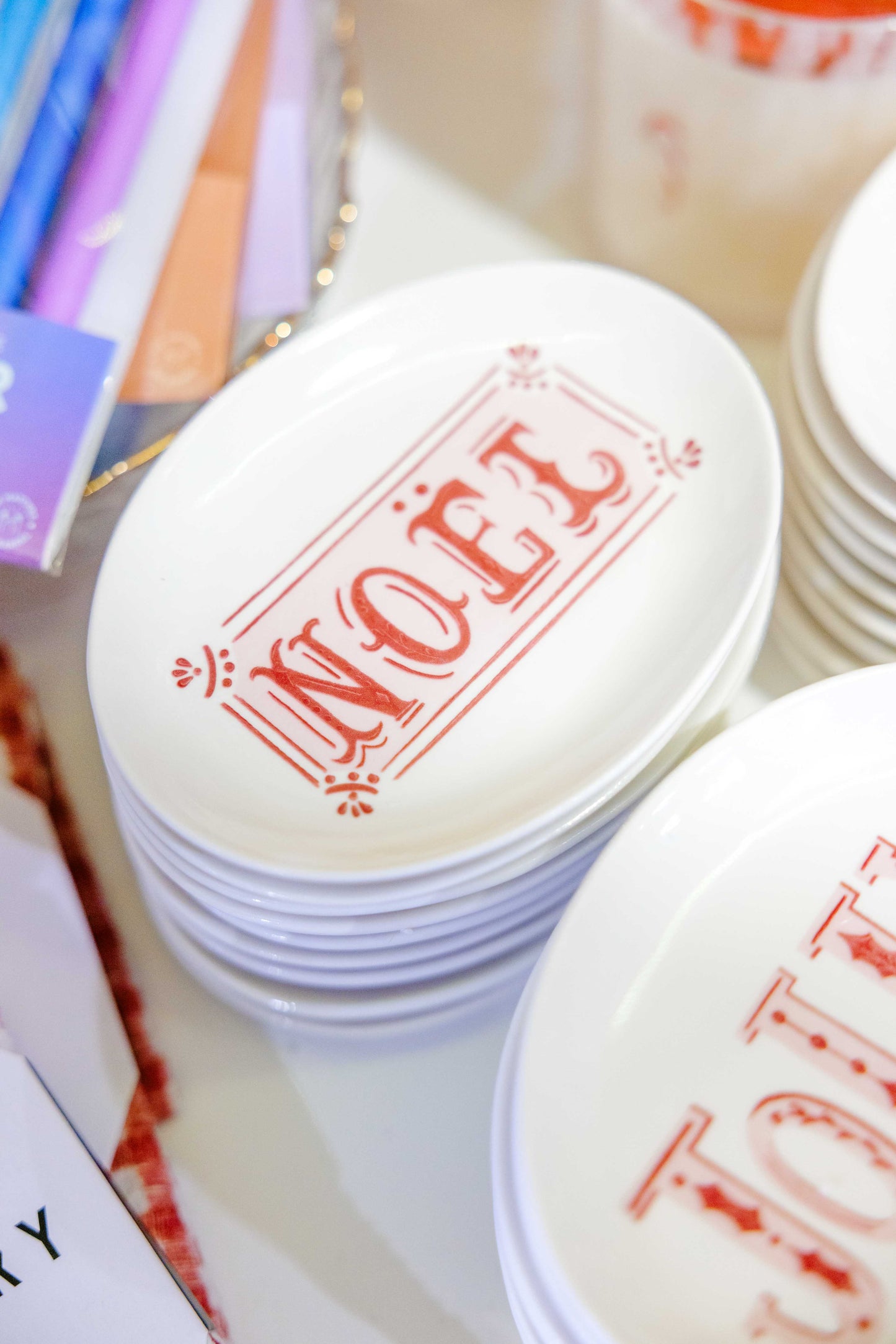 Holiday Stoneware Plate