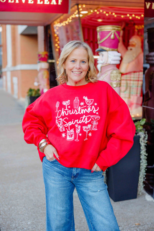 Christmas Spirits Crewneck