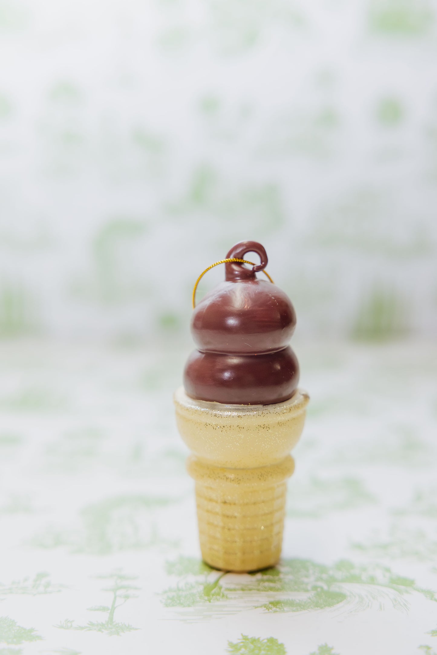 Chocolate Dipped Cone Ornament