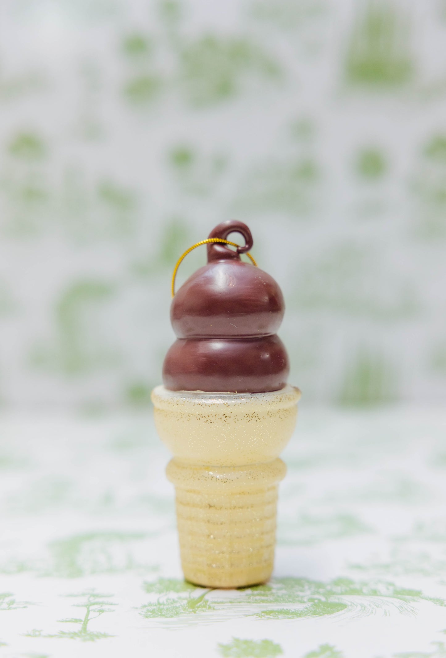 Chocolate Dipped Cone Ornament
