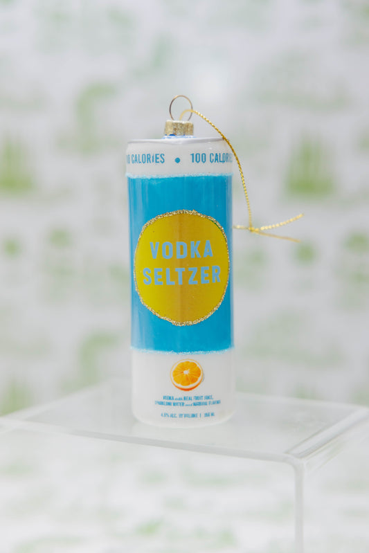 Vodka Seltzer Ornament