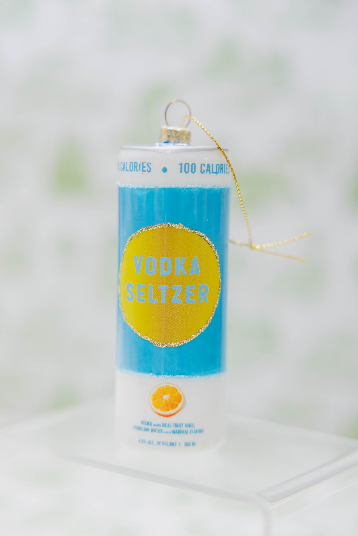 Vodka Seltzer Ornament