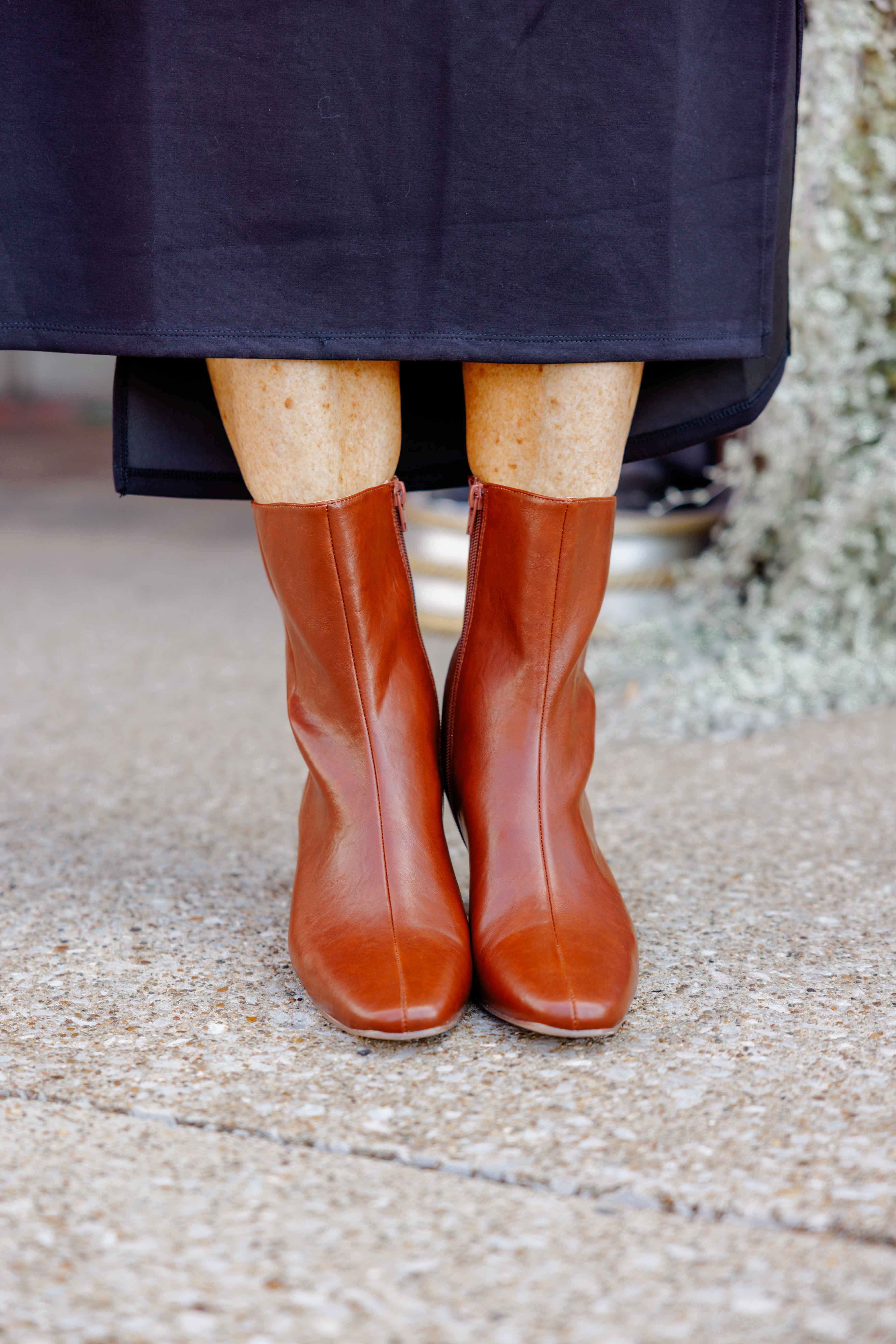 Adler Cognac Booties