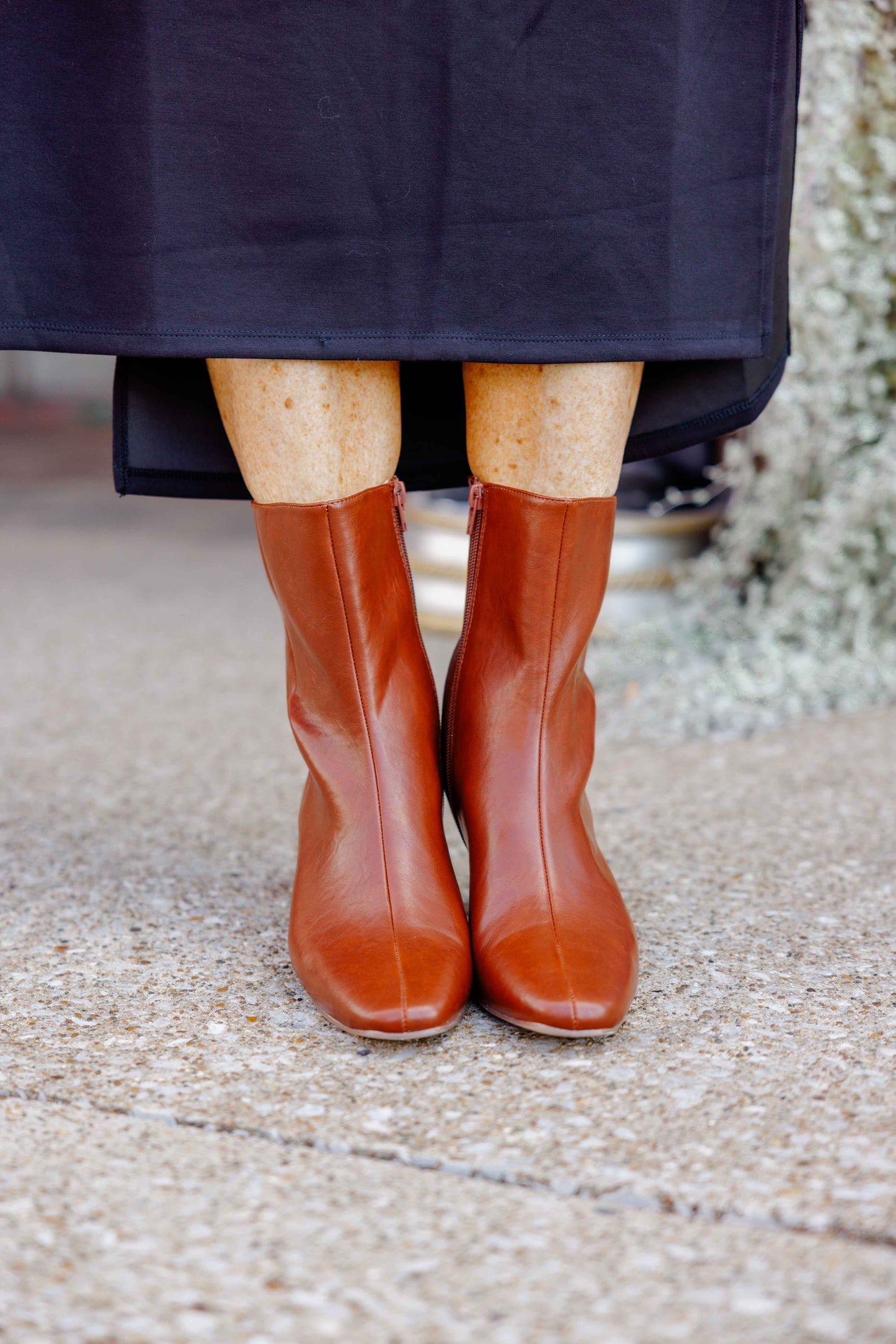 Adler Cognac Booties