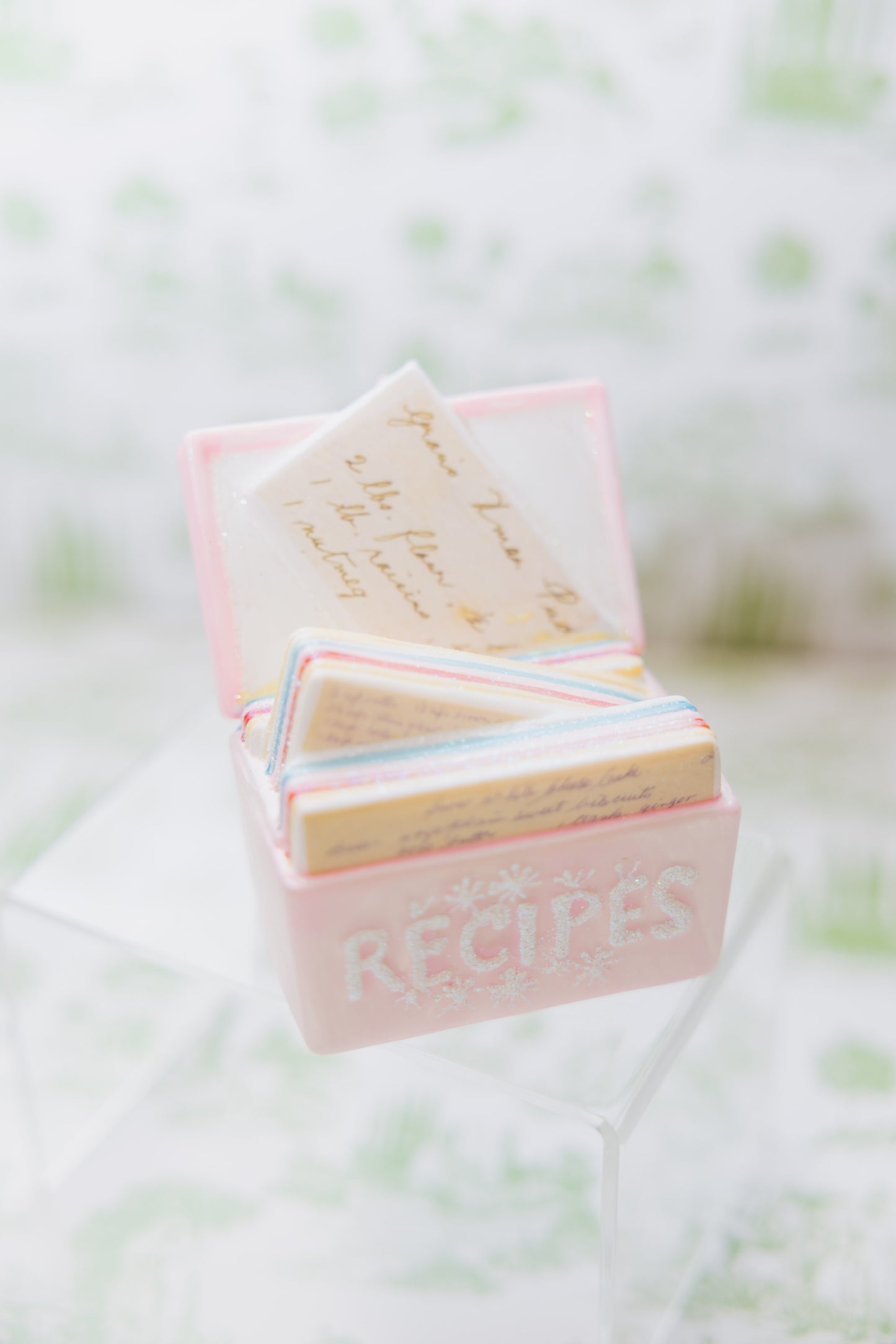 Recipe Box Ornament