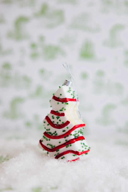 Christmas Tree Cake Ornament