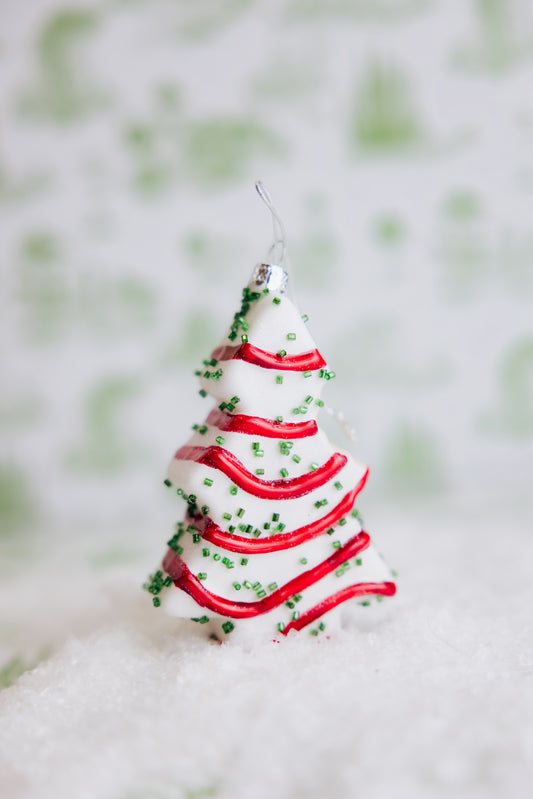 Christmas Tree Cake Ornament