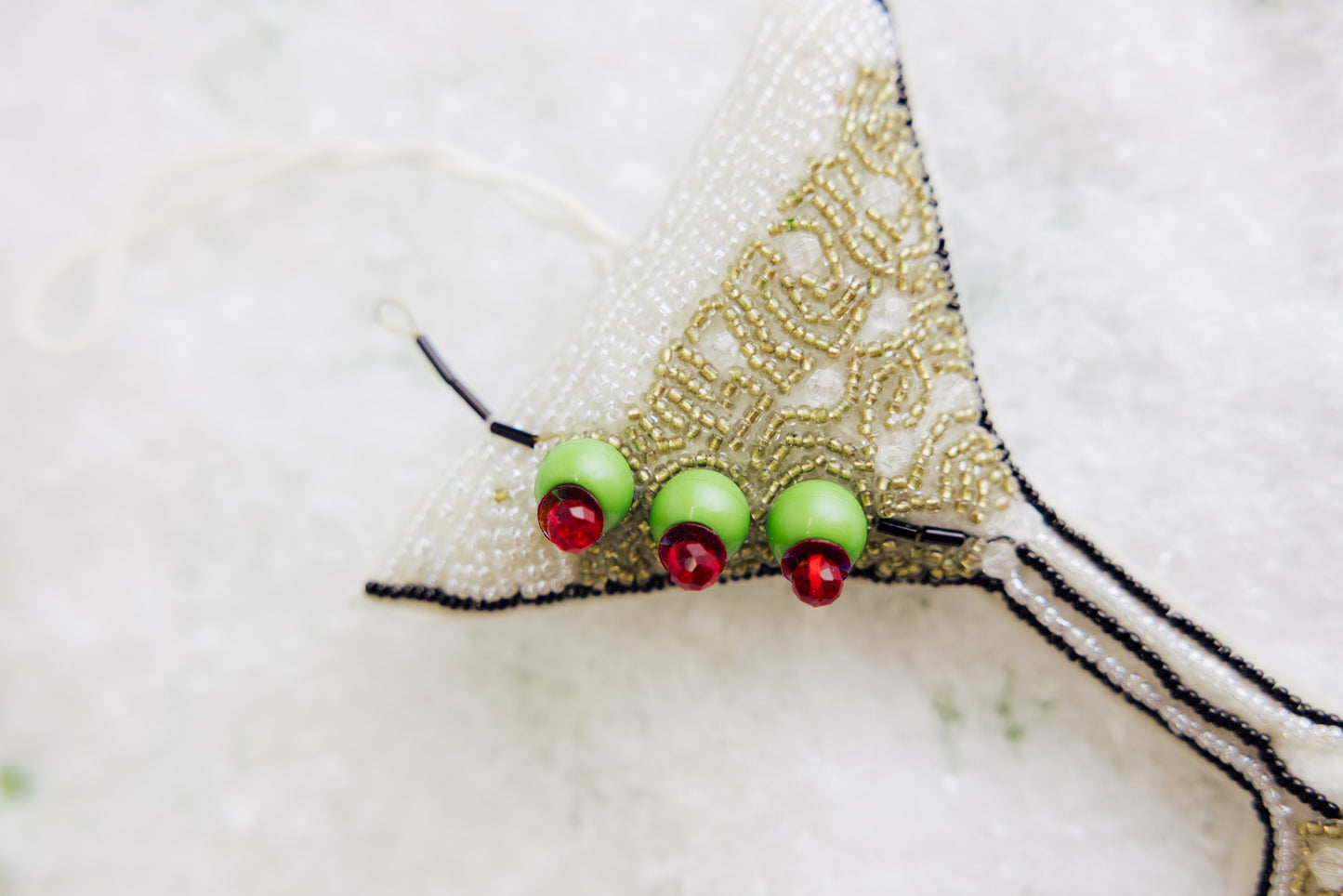 Sequin Martini Ornament