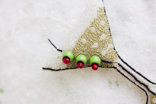 Sequin Martini Ornament