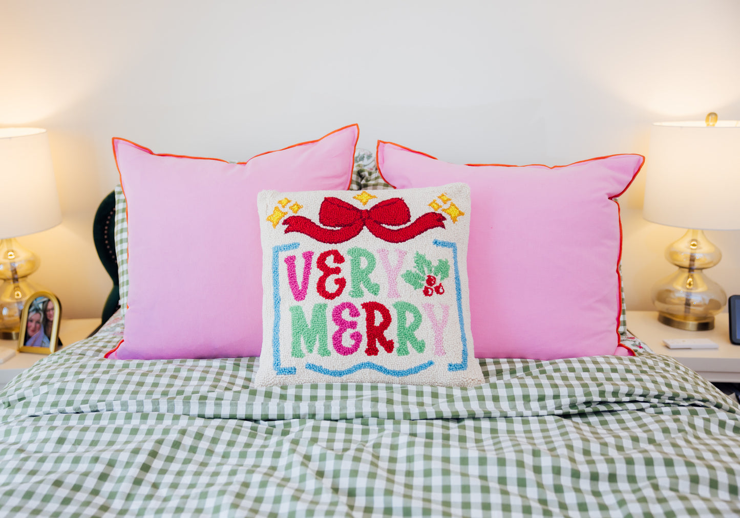 Very Merry Hook Pillow
