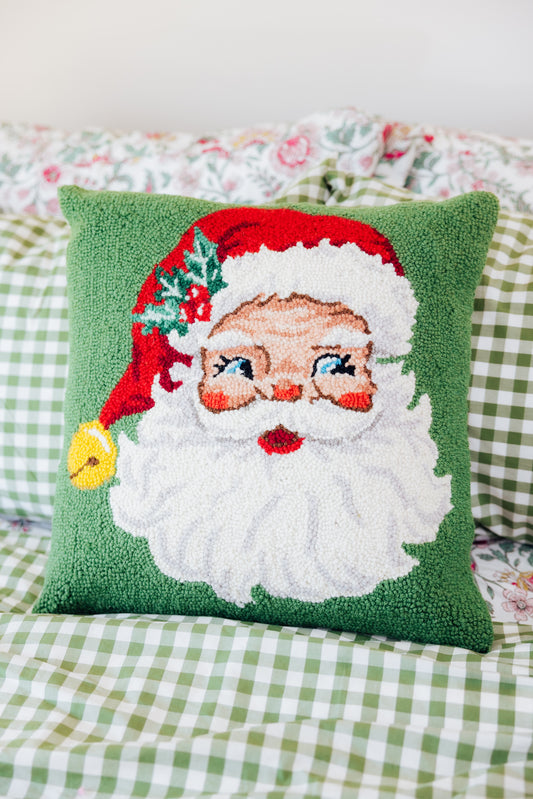 Red Hat Santa Hook Pillow