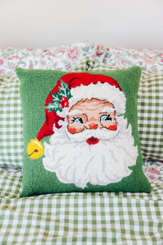 Red Hat Santa Hook Pillow
