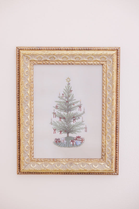 Vintage Tree Framed Art