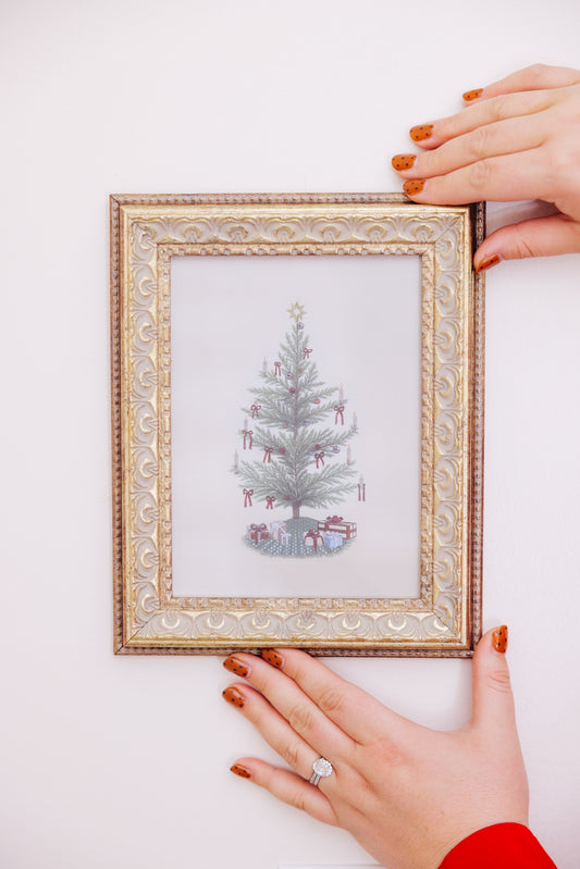 Vintage Tree Framed Art