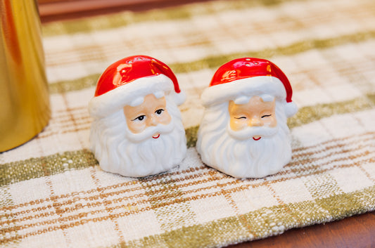 Santa Salt and Pepper Shakers