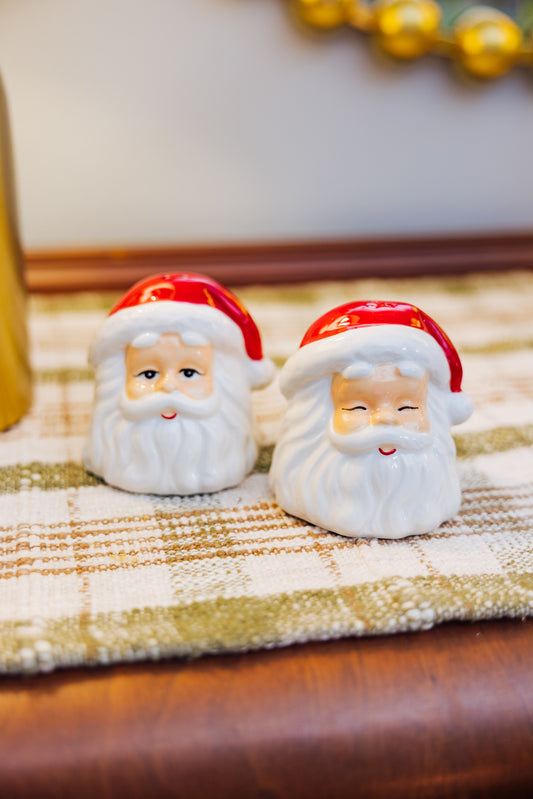 Santa Salt and Pepper Shakers