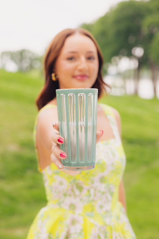 Green Villa Acrylic Tumbler