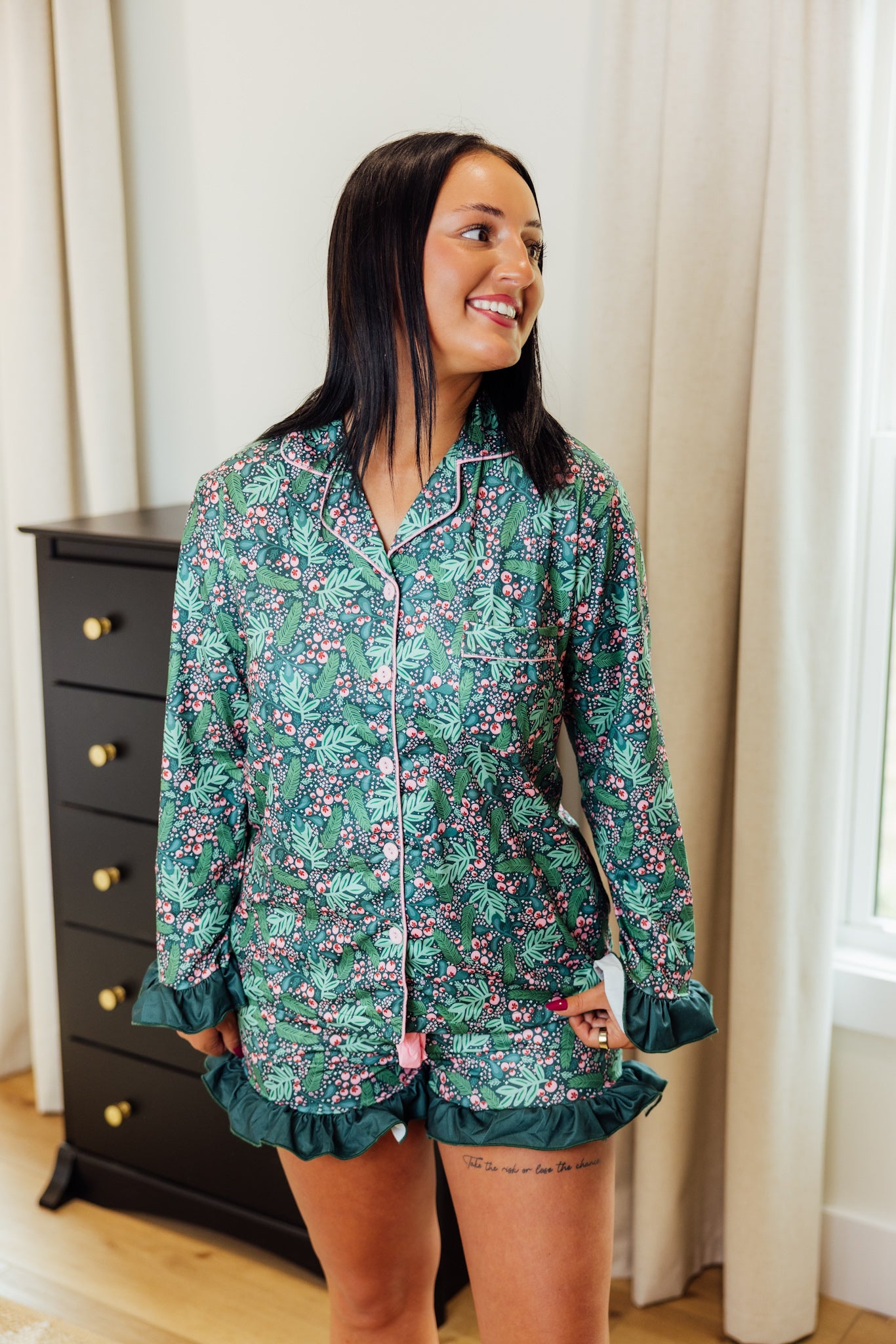 Jolly Sprig Pajamas Short Set