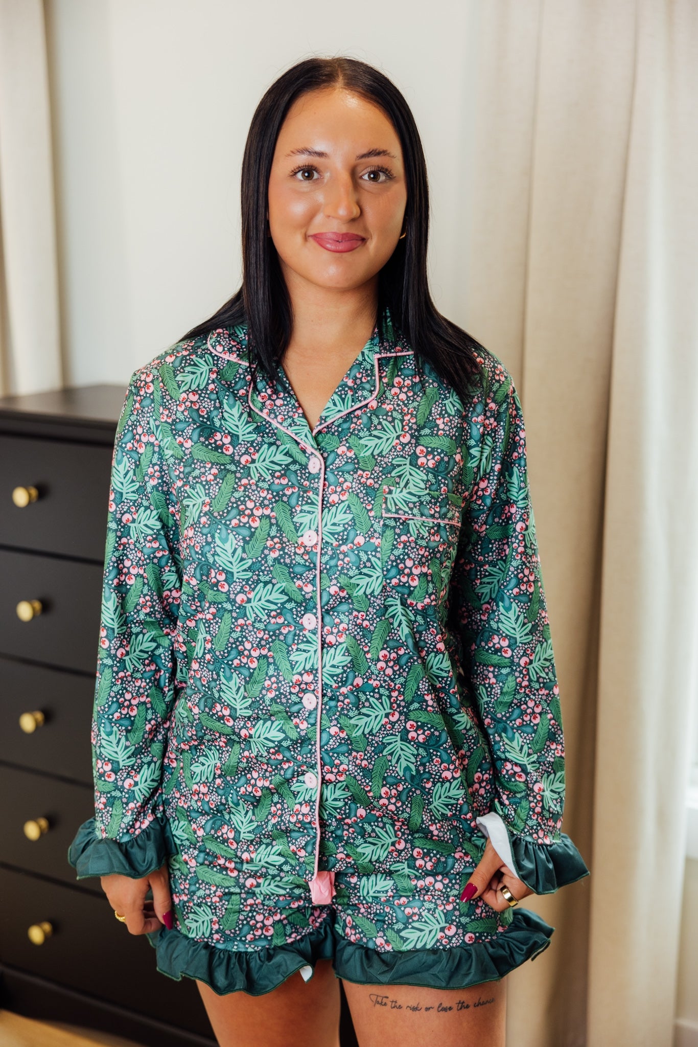 Jolly Sprig Pajamas Short Set