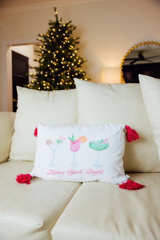 Fizz The Season Pillow