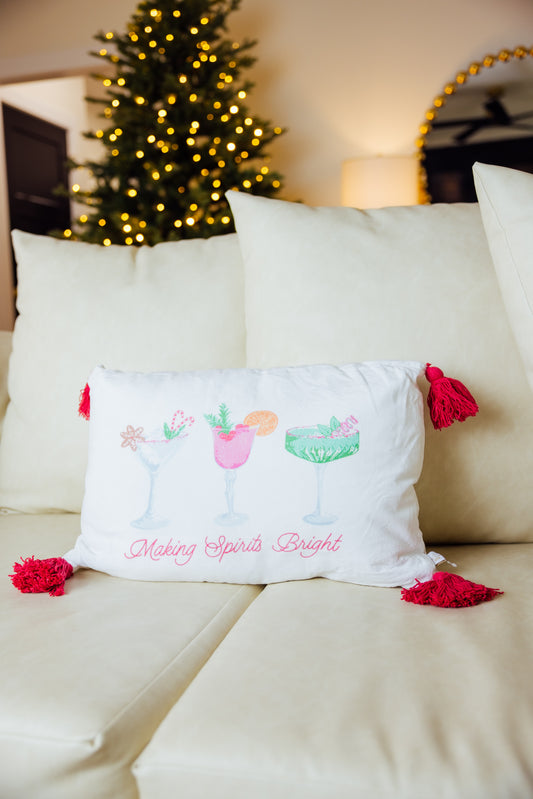 Fizz The Season Pillow