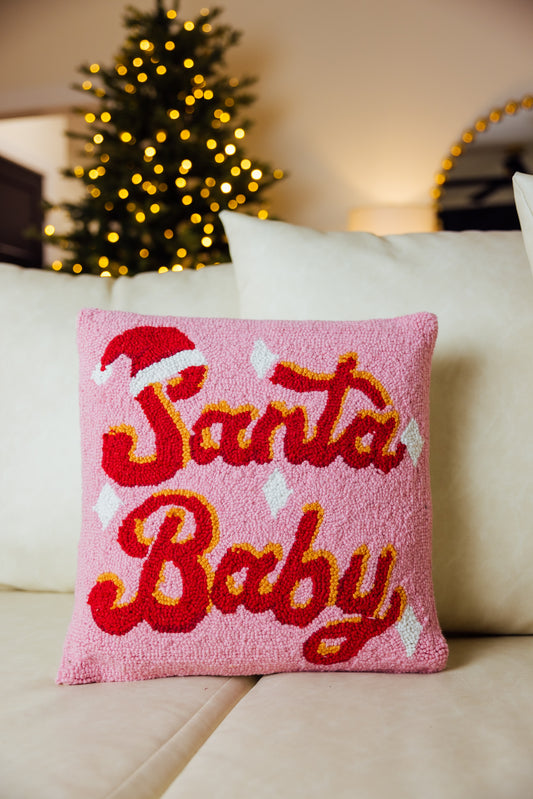 Santa Baby Hook Pillow