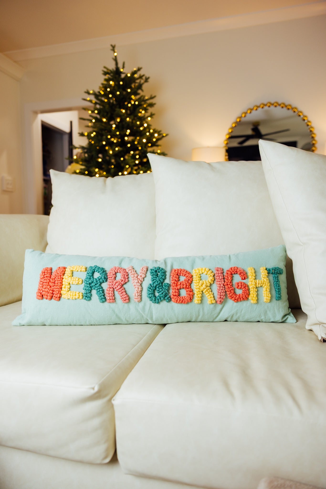 Merry & Bright Lumbar Pillow