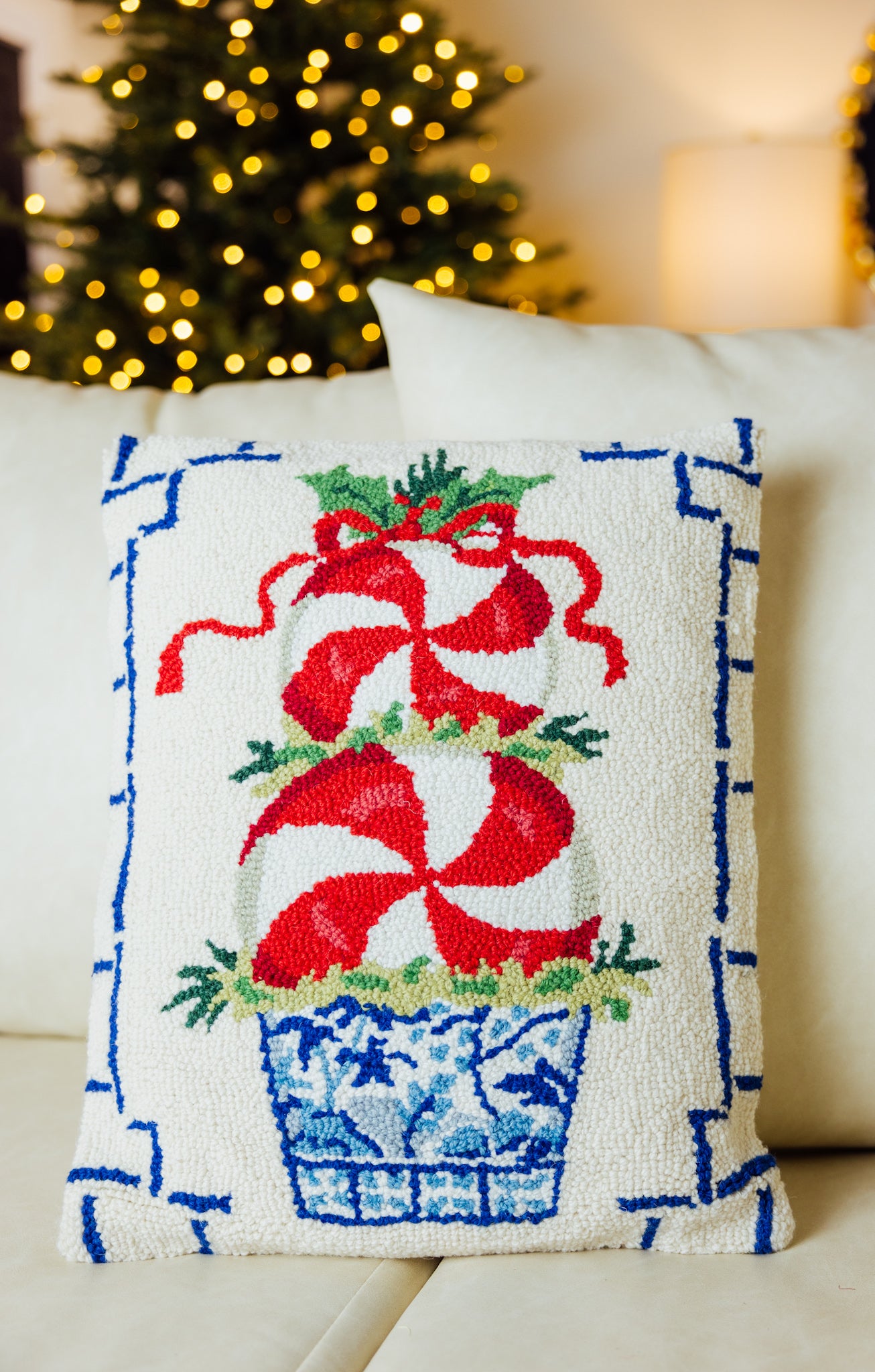 Chinoiserie Candy Hook Pillow