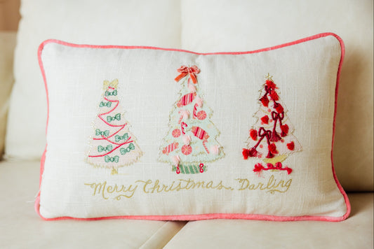 Merry Christmas Darling Pillow