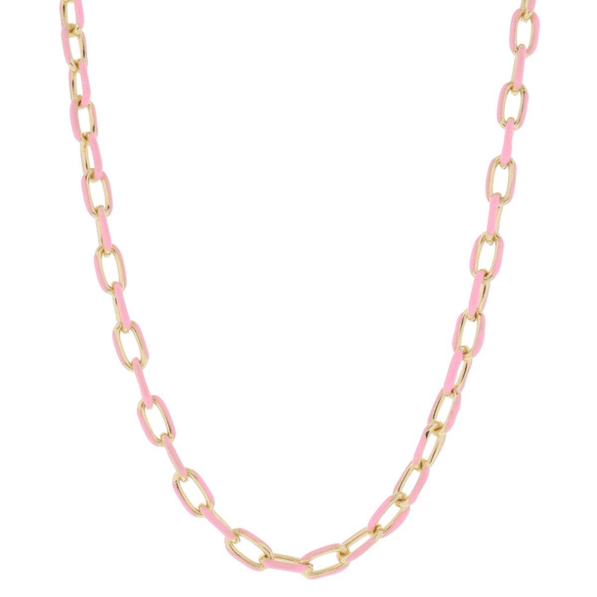 Enamel Chain Necklace