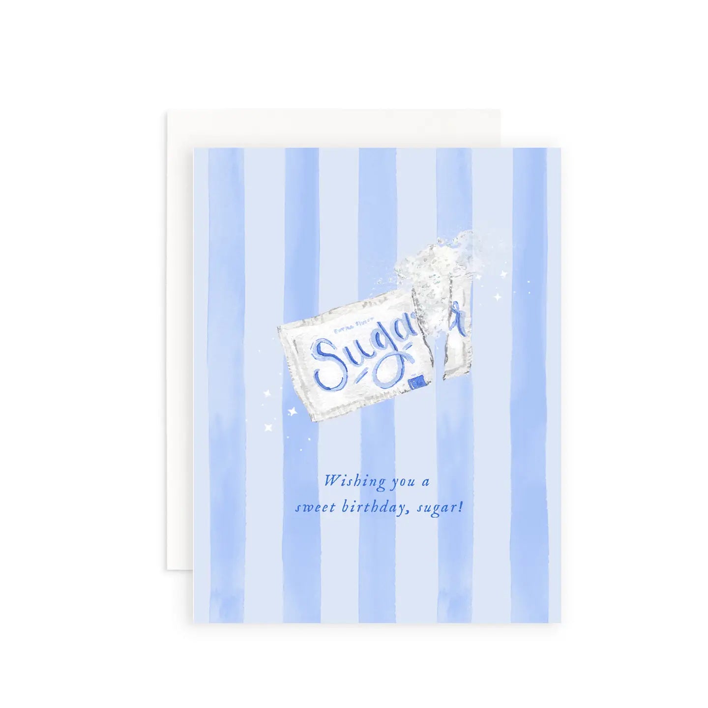 Wishing You A Sweet Birthday, Sugar Greeting Card