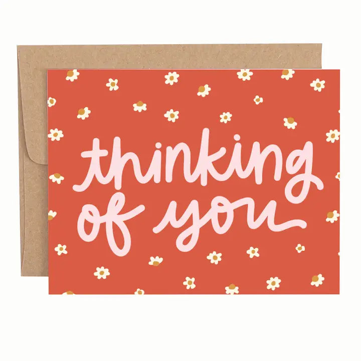 Thinking of You Daisies Greeting Card