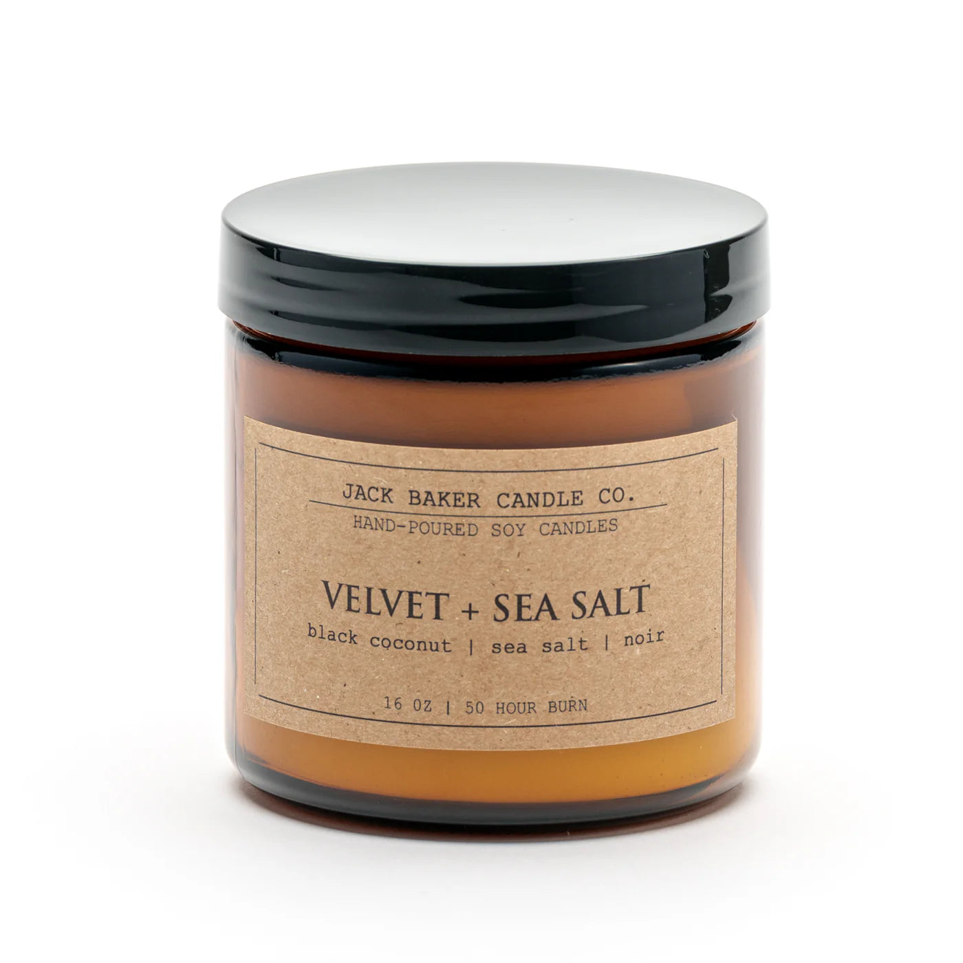 Velvet + Sea Salt 16 Oz Candle