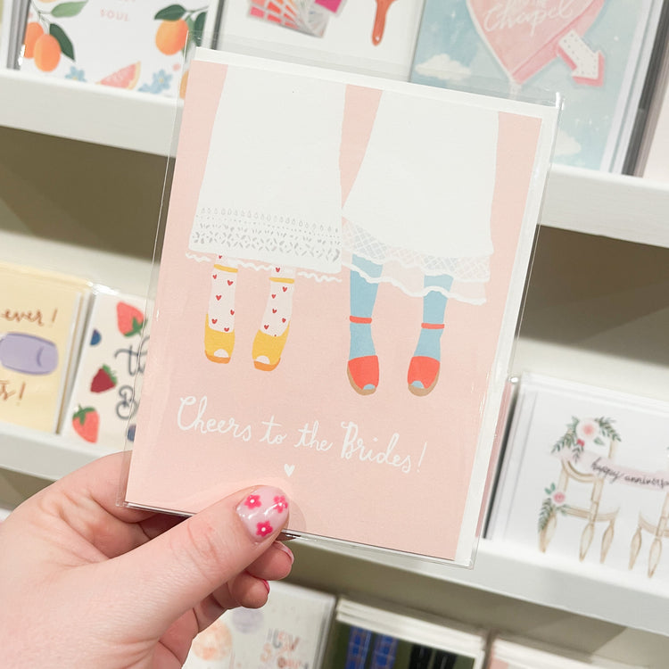 Cheers To The Brides Card