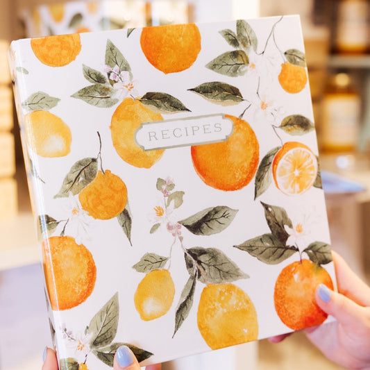 Citrus Recipe Binder